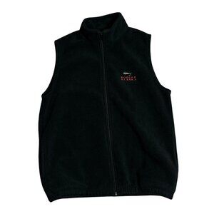 Kodiak Alaska Men's Fleece Vest Full zip-up Black Made in USA Size M